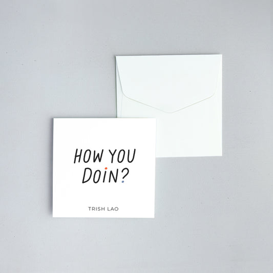 Friends Folded Notecard