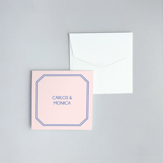 Preppy Folded Notecard