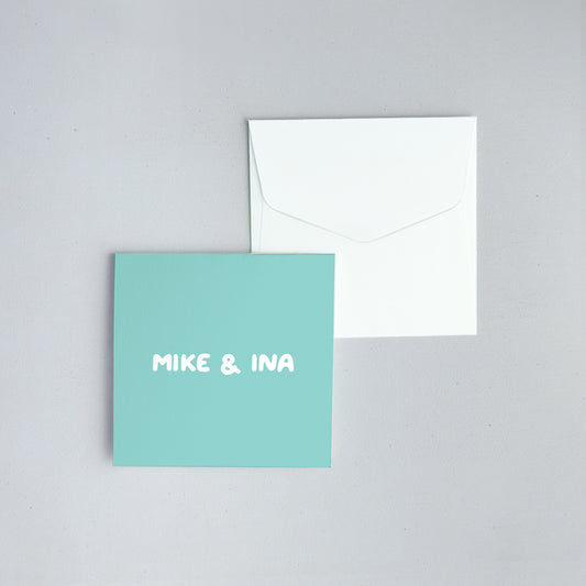 Funtastic Folded Notecard