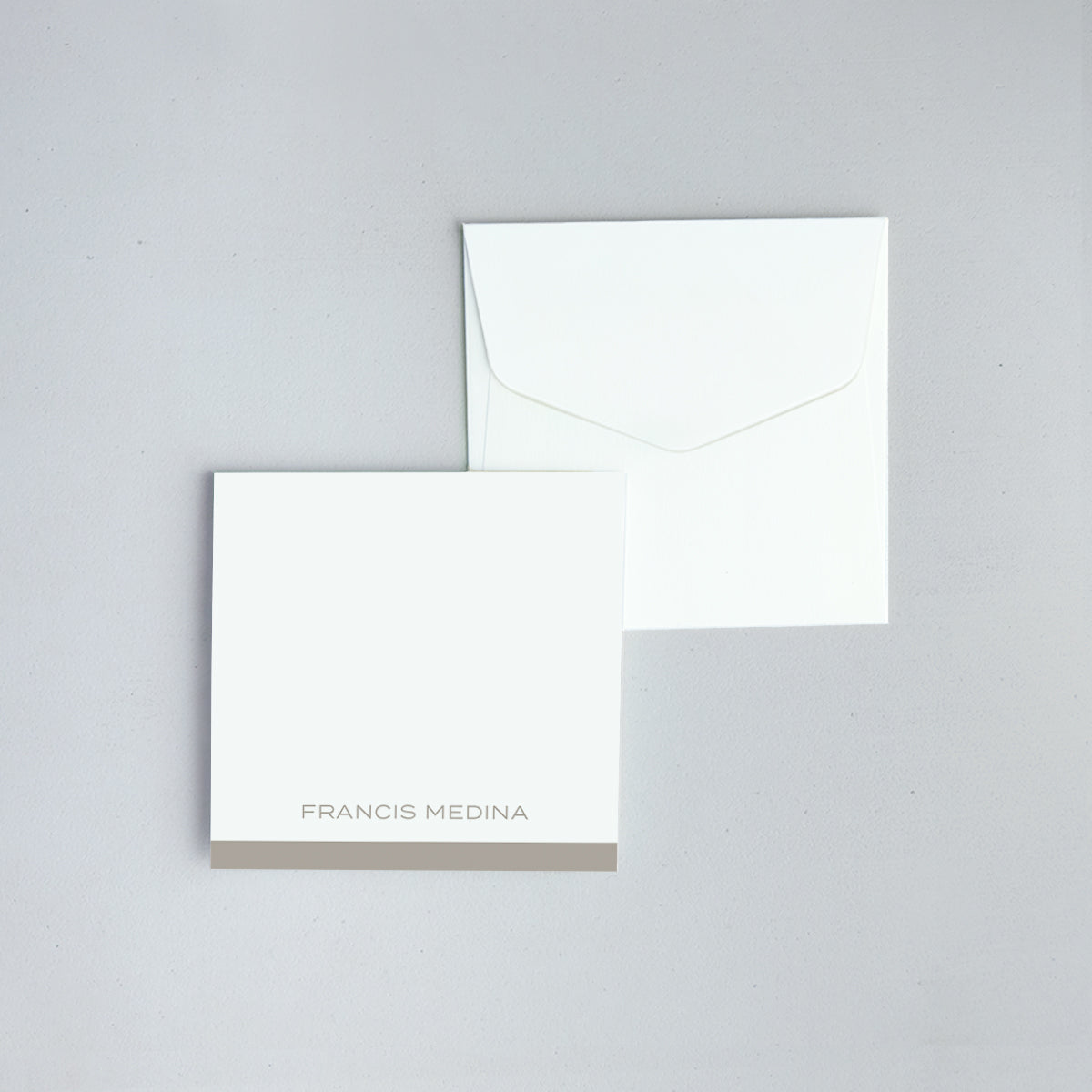 Level Folded Notecard