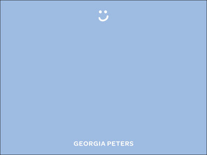 Happy Flat Notecard