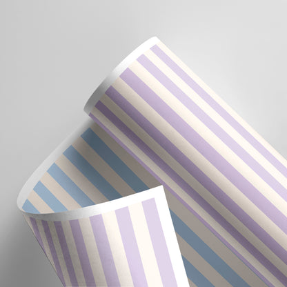 Pastel Striped Big Wrapper