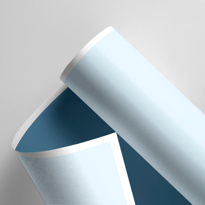 Plain Blue Big Wrapper