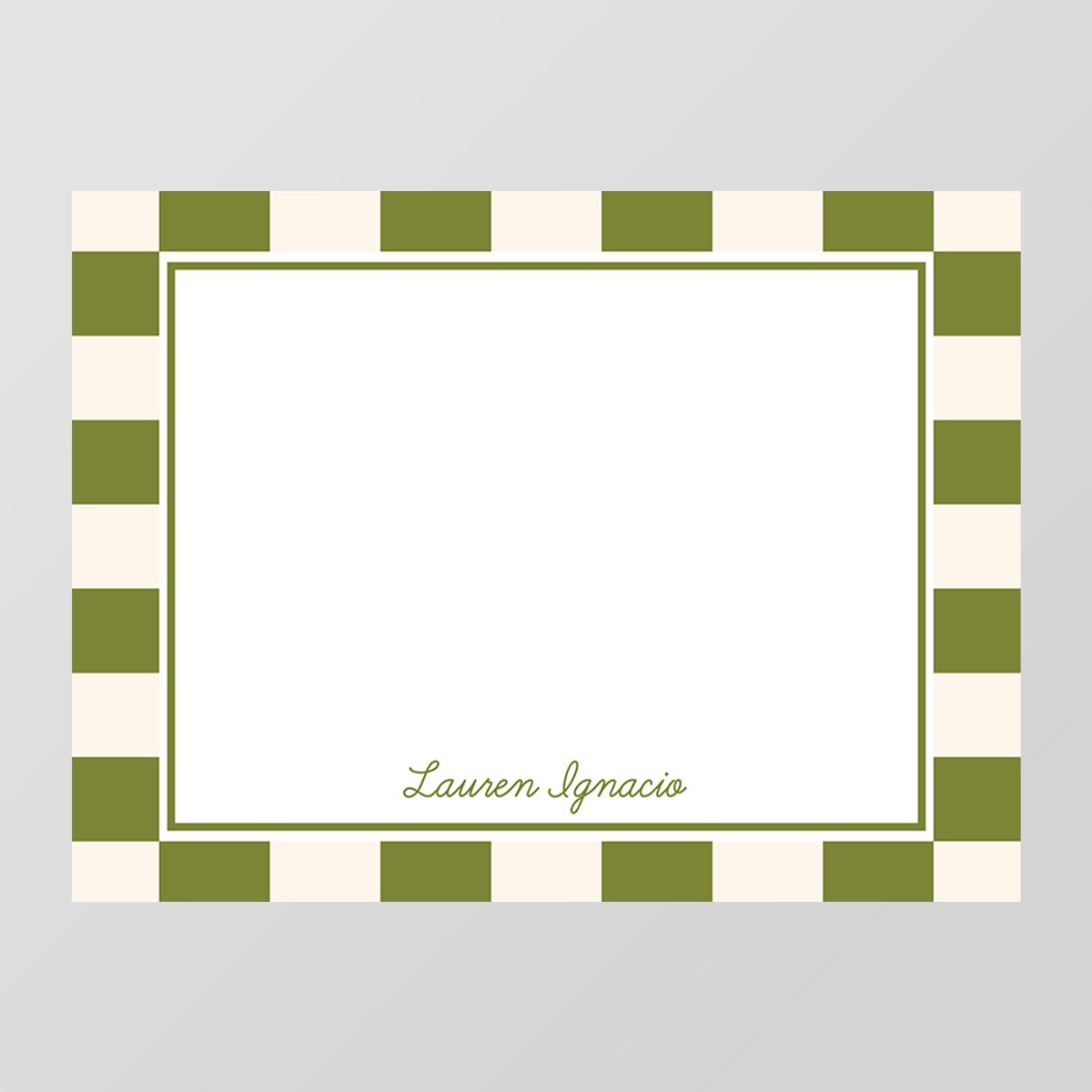 Heritage Flat Notecard