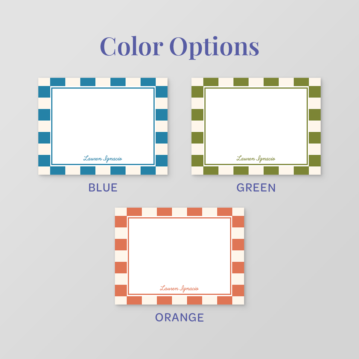 Heritage Flat Notecard