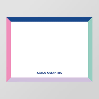 Frame Border Flat Notecard