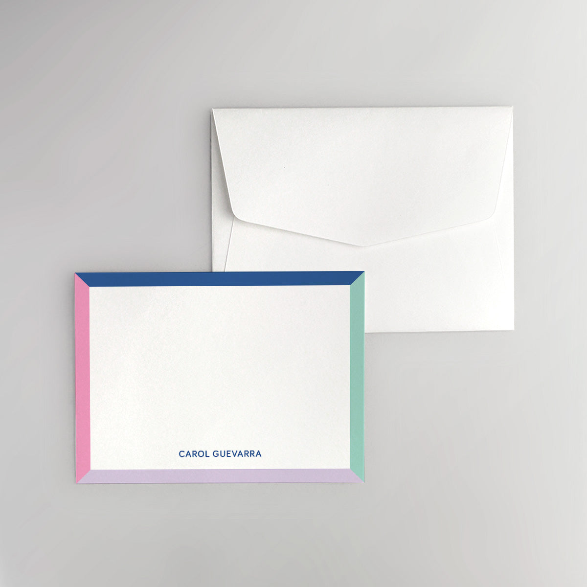 Frame Border Flat Notecard