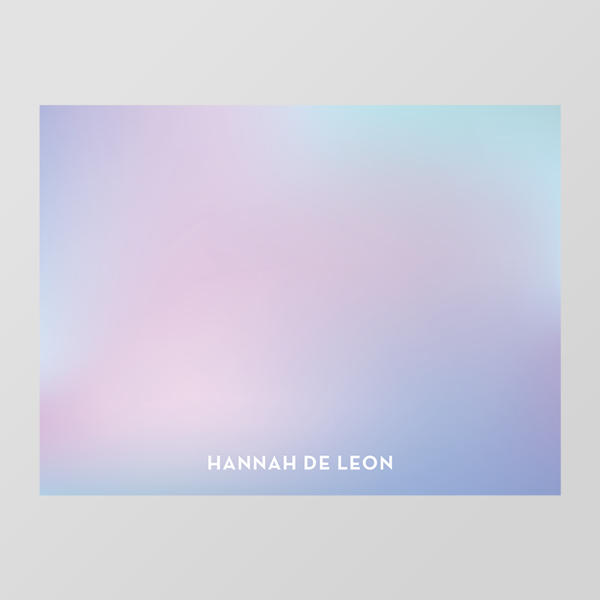 Summer Gradient Flat Notecard