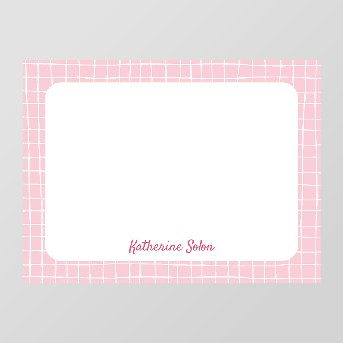 Sunday Picnic Flat Notecard