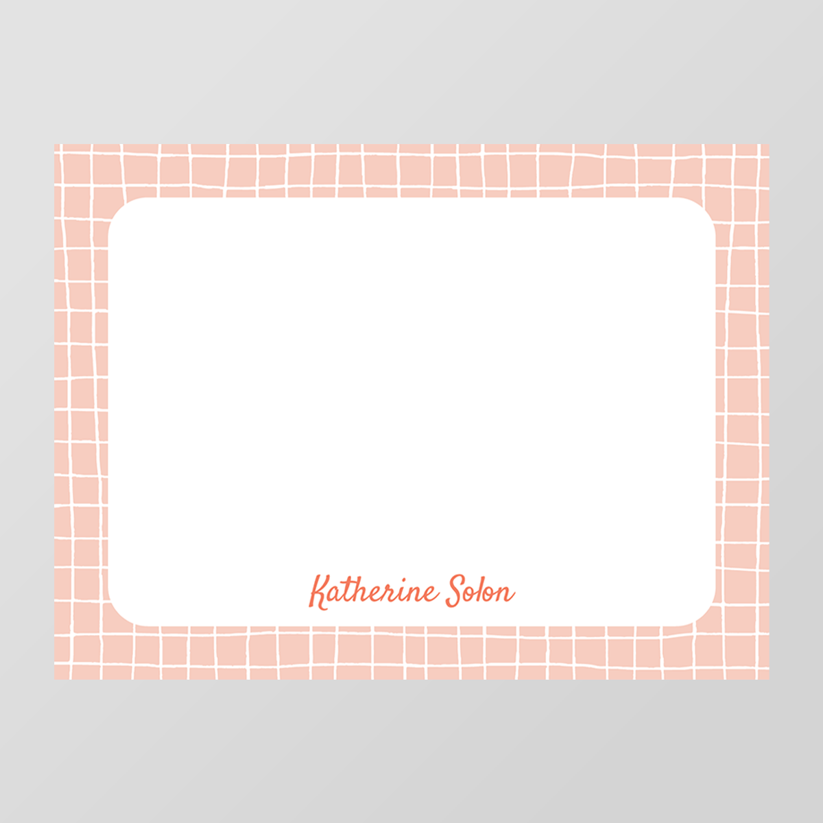 Sunday Picnic Flat Notecard