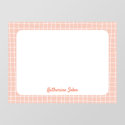 Sunday Picnic Flat Notecard