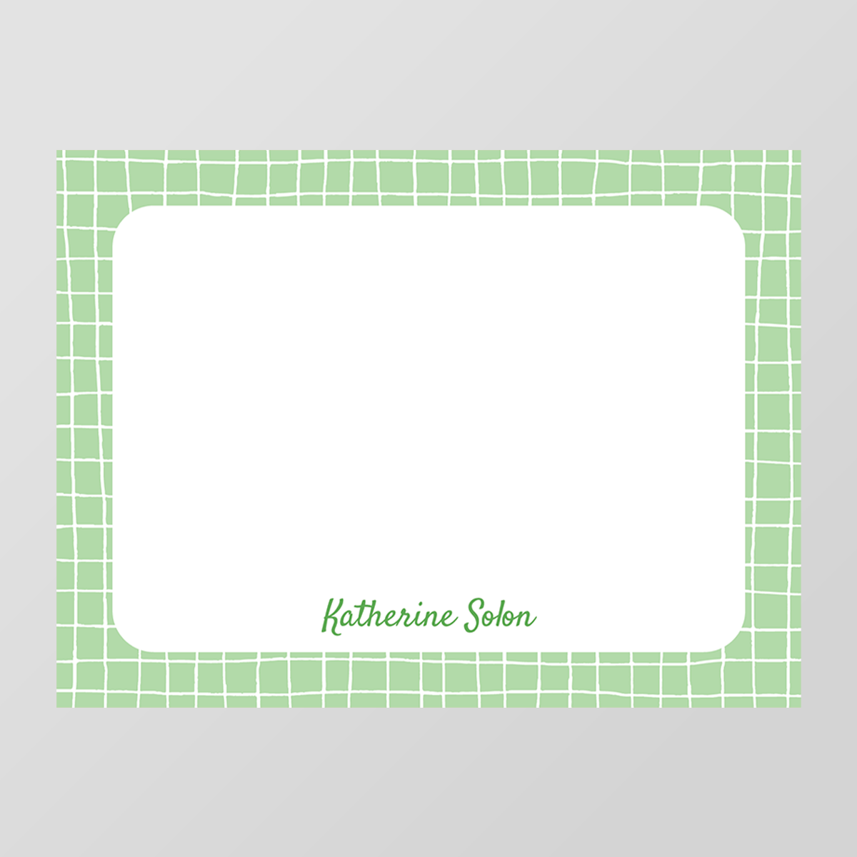 Sunday Picnic Flat Notecard