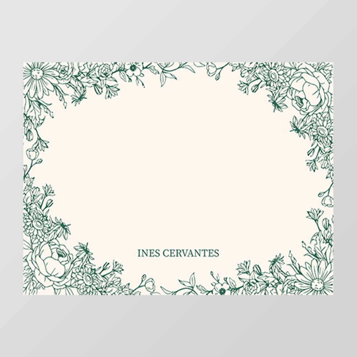 Blossom Flat Notecard