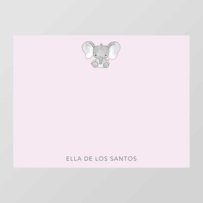 Baby Animals Flat Notecard
