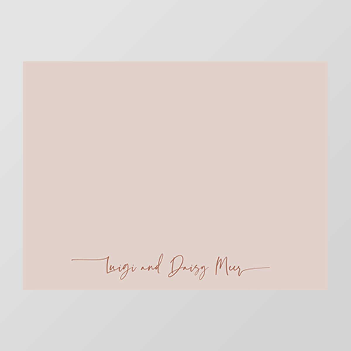 Dreamy Flat Notecard