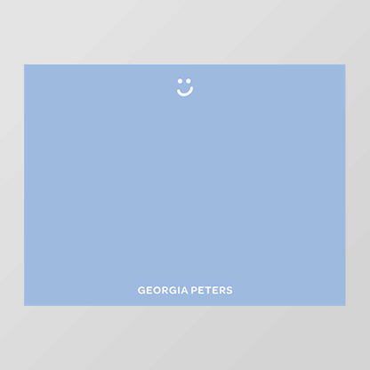 Happy Flat Notecard