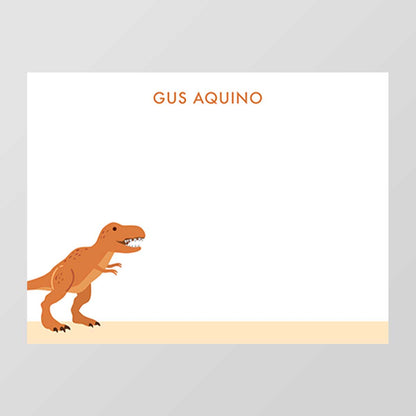 Dinosaur Flat Notecard