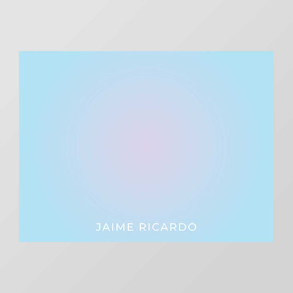 Trippy Flat Notecard