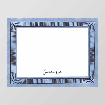 Thick Border Flat Notecard