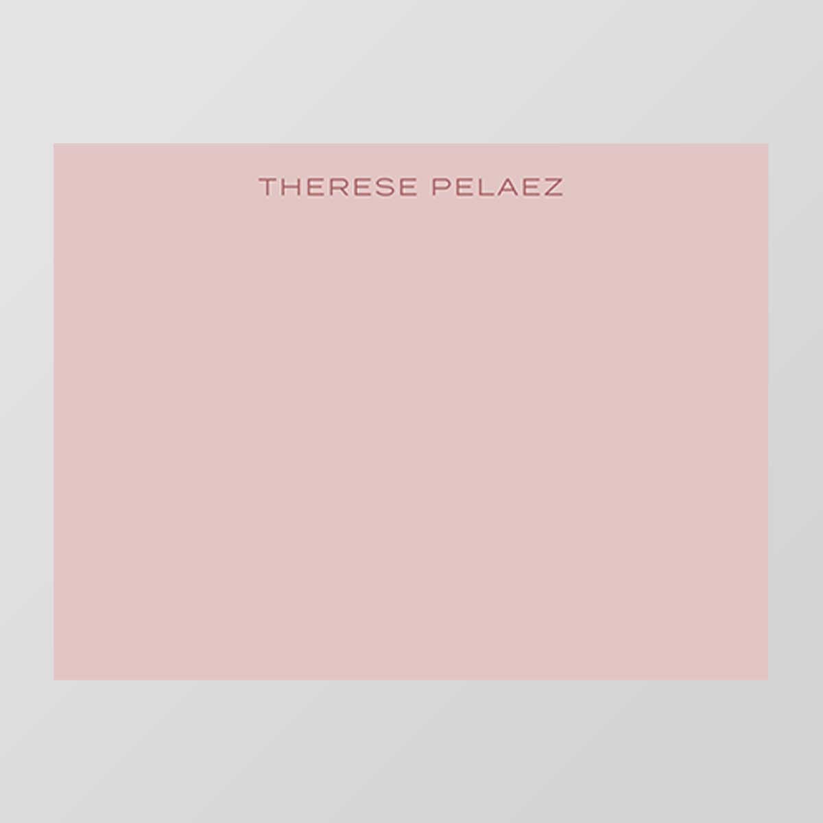 Earthy Flat Notecard
