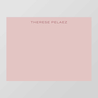 Earthy Flat Notecard