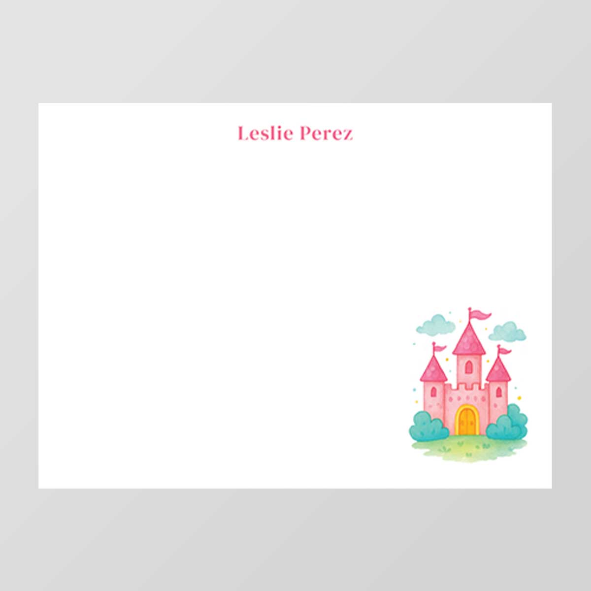 Fantasy Flat Notecard