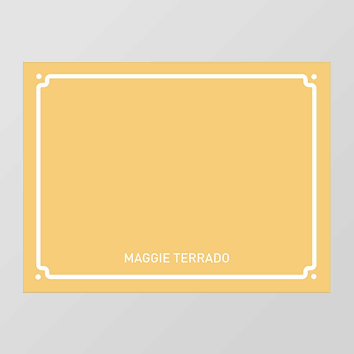 Fun Border Flat Notecard