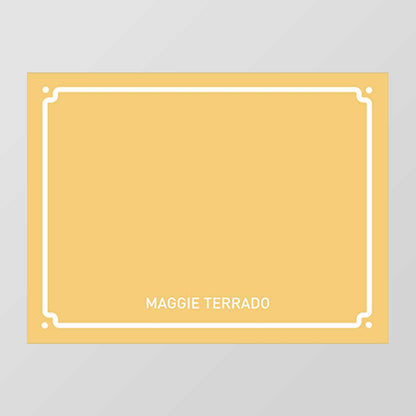 Fun Border Flat Notecard