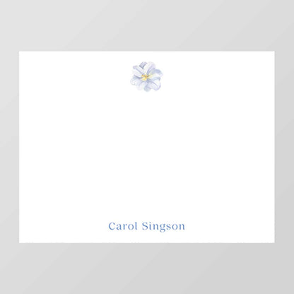Flower Bud Flat Notecard