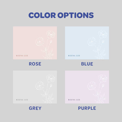 Dainty Flat Notecard