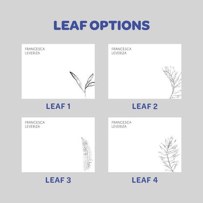 Foliage Flat Notecard