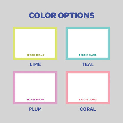 Bright & Fun Flat Notecard