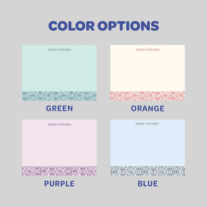 Ethnic Flat Notecard