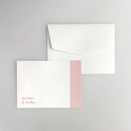 Boho Flat Notecard