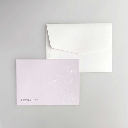 Dainty Flat Notecard