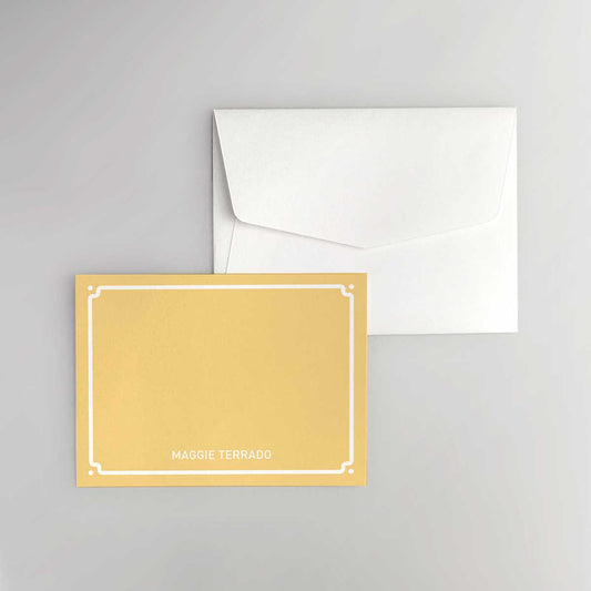 Fun Border Flat Notecard