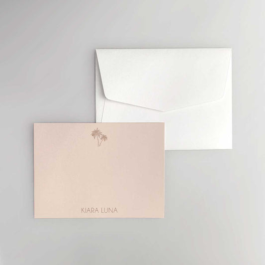 Tropical Flat Notecard