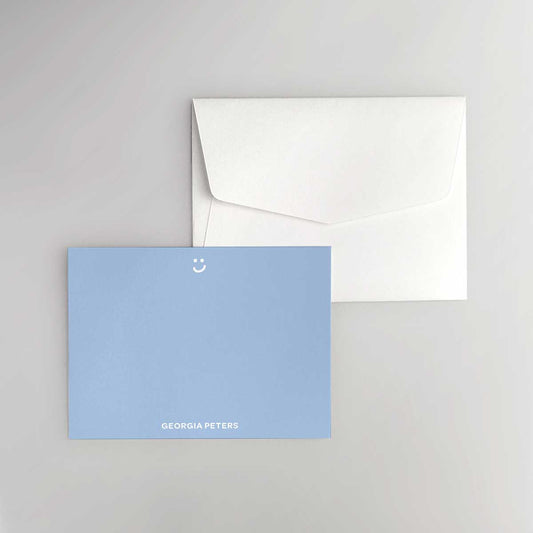 Happy Flat Notecard