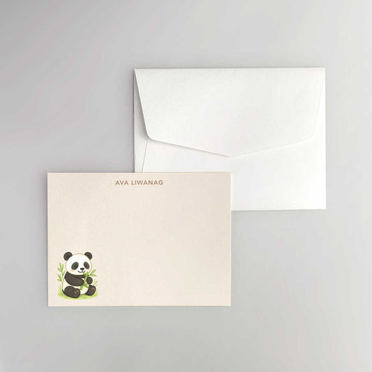 Forest Animals Flat Notecard