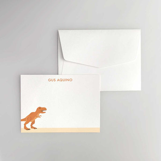 Dinosaur Flat Notecard