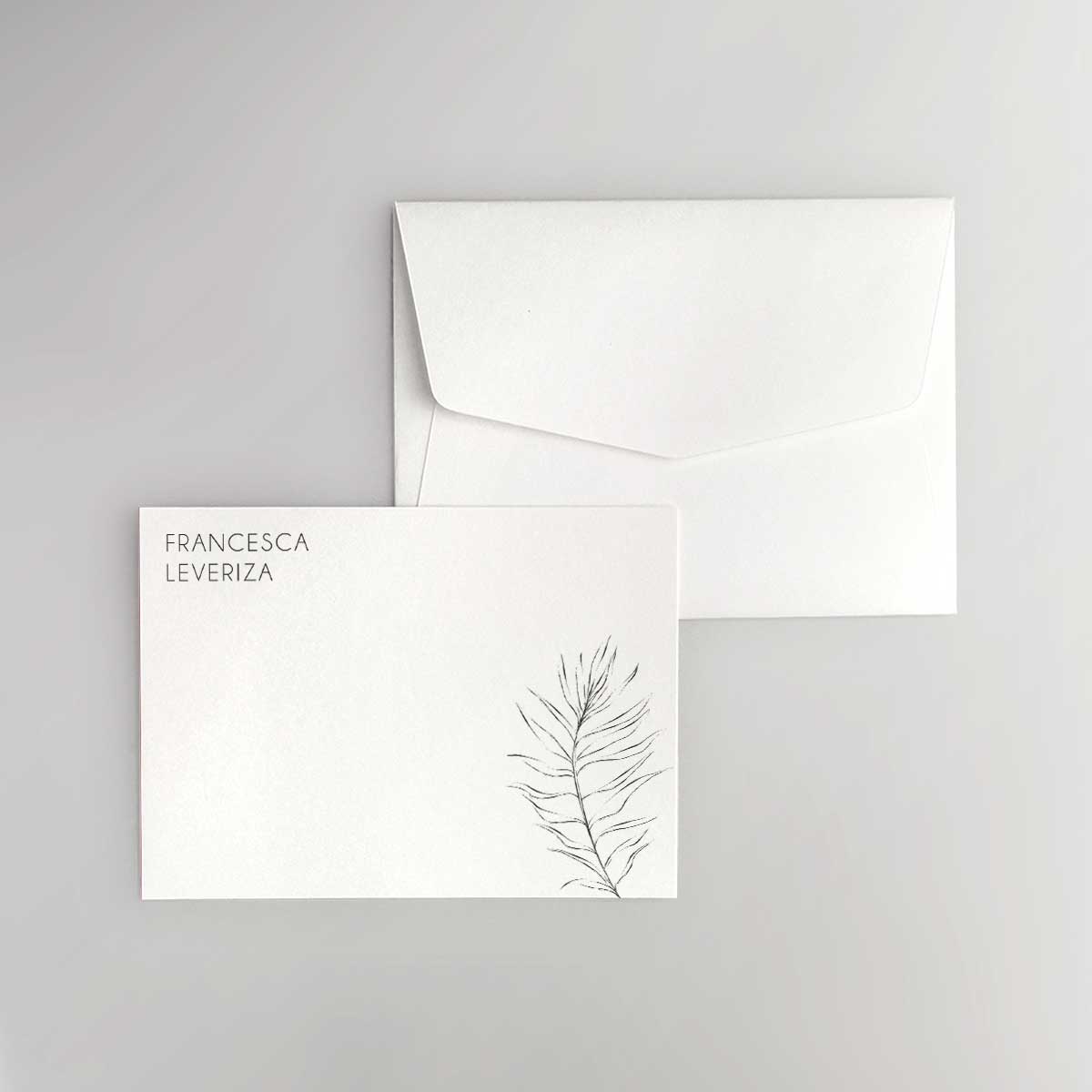 Foliage Flat Notecard
