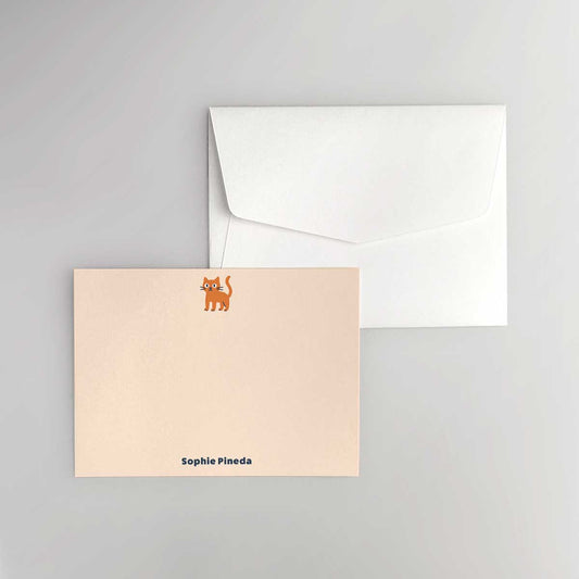 Cute Animals Flat Notecard