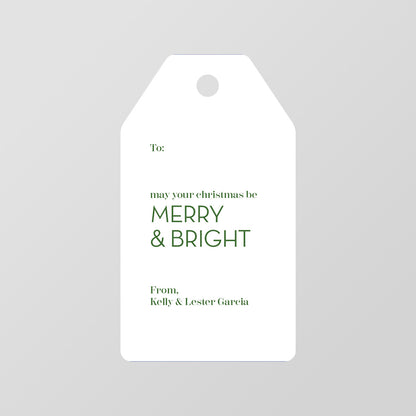 Classic Christmas Gift Tag