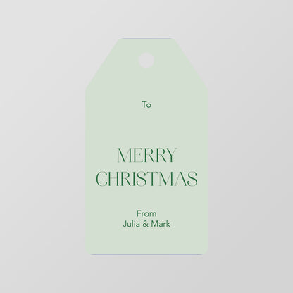 Classic Sage Gift Tag