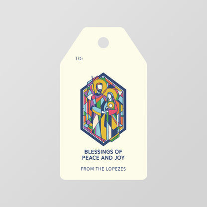 Mosaic Family Gift Tag
