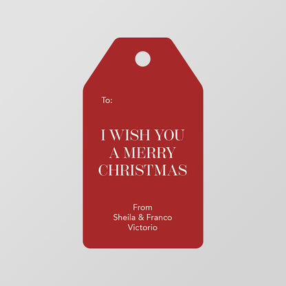 Well Wishes Gift Tag