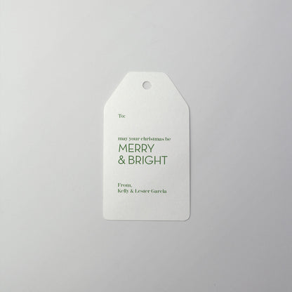 Classic Christmas Gift Tag
