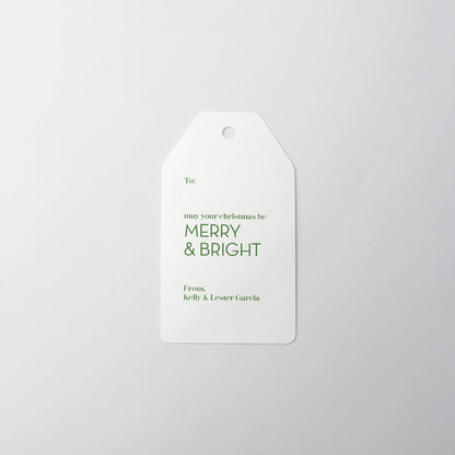 Classic Christmas Gift Tag