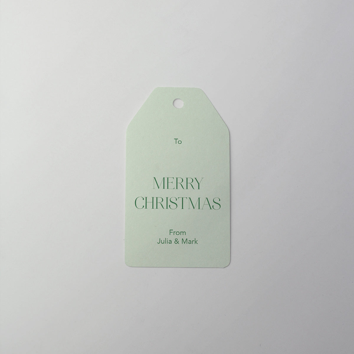 Classic Sage Gift Tag