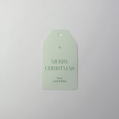 Classic Sage Gift Tag